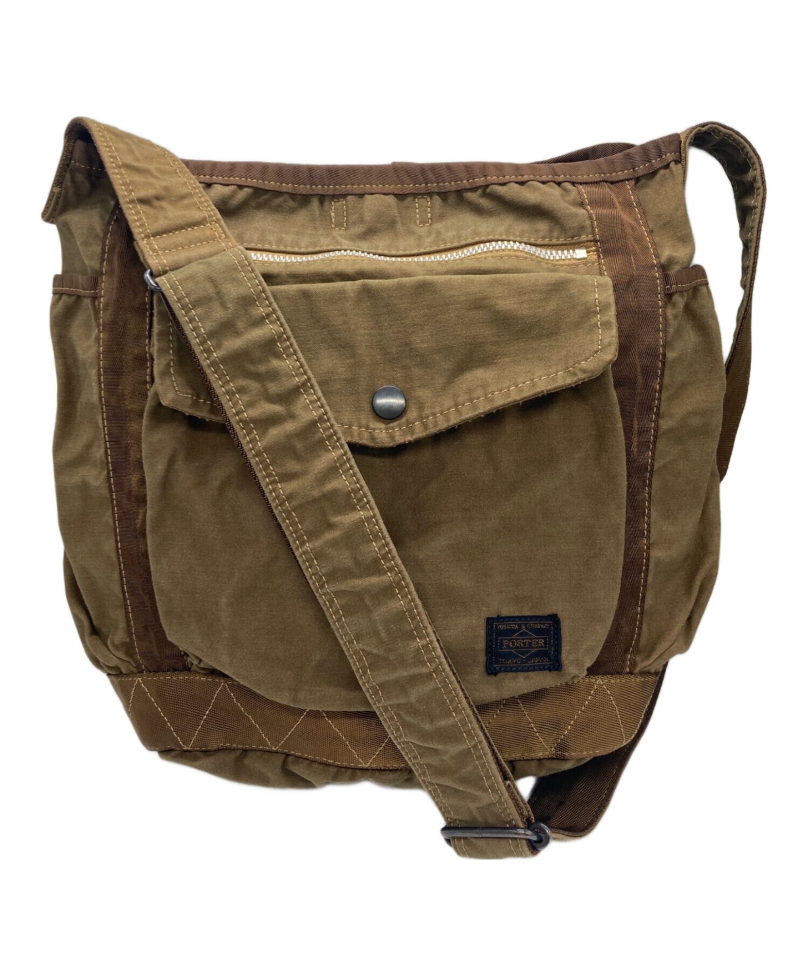 PORTER / ポーター】CRAG SHOULDER BAG(S)|独特の風合いと深みのある