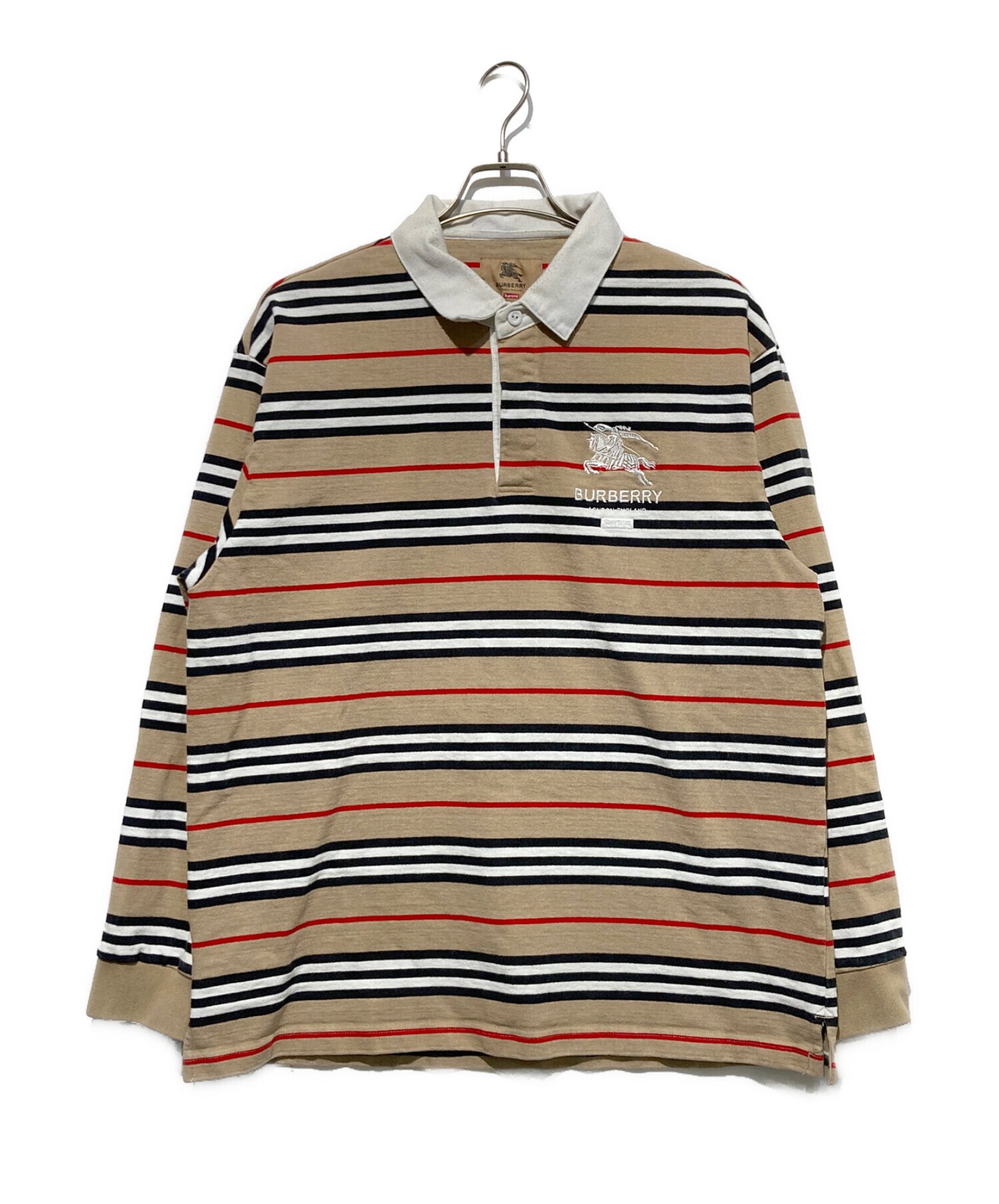 タグ付 XL Supreme × Burberry ラガーシャツ オーバーサイズ タグ付 XL Supreme × Burberry ラガーシャツ オーバーサイズ BURBERRY