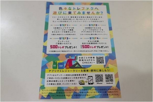 トレジャーラリーの古着買取