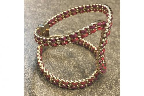 ピンク　ｺﾞｰﾙﾄﾞ　パープル