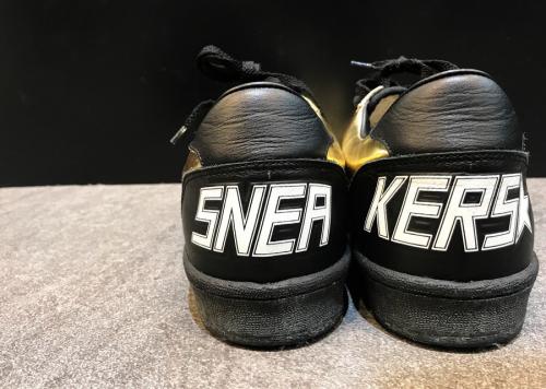 スター柄のゴールド