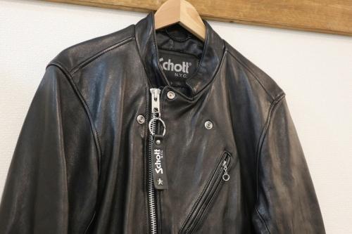 ショットのダブルライダースジャケット