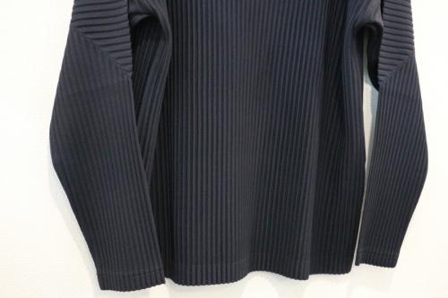 プリーツカットソーのプリーツ