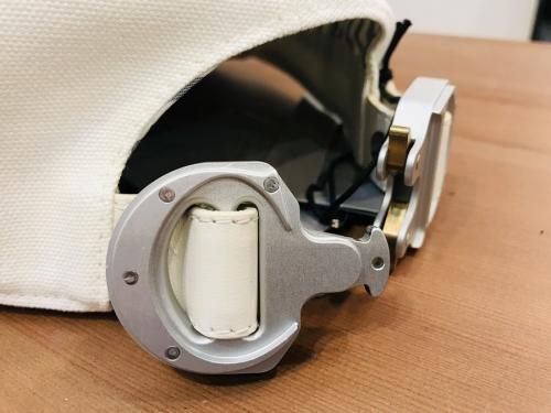 サドルレザーキャップのメンズ