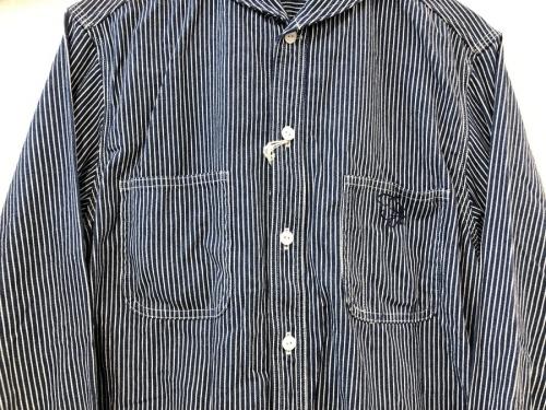 ザスタイリストジャパンのヒッコリーシャツ