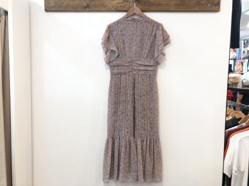 muguet-printed romantic dressのレディース