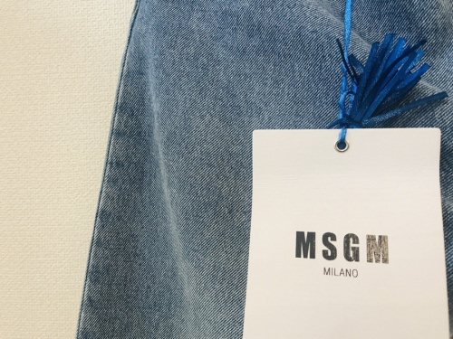 インポートブランドのMSGM
