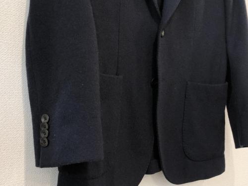 ウールナイロンテーラードジャケットのメンズ