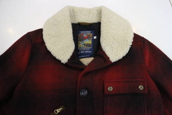 Wool rich ウールリッチ　ツイード　裏ボア　コート　ランチコート　旧タグ WOOLRICH/ウールリッチ180周年記念180着限定ランチコート[2017.12.12
