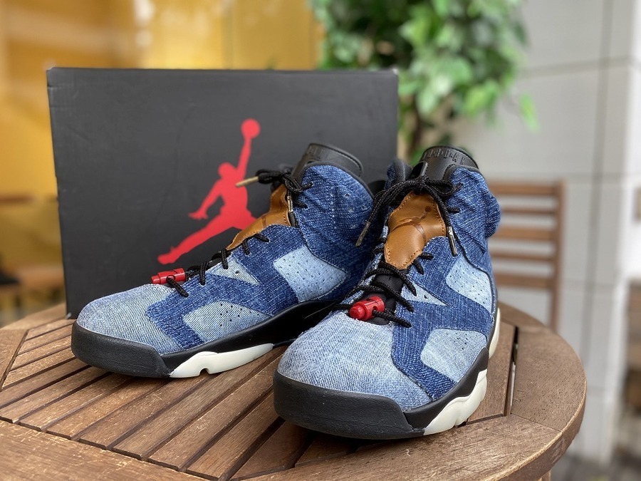 NIKE AIR JORDAN 6 WASHEDDENIM ジョーダン6 デニム