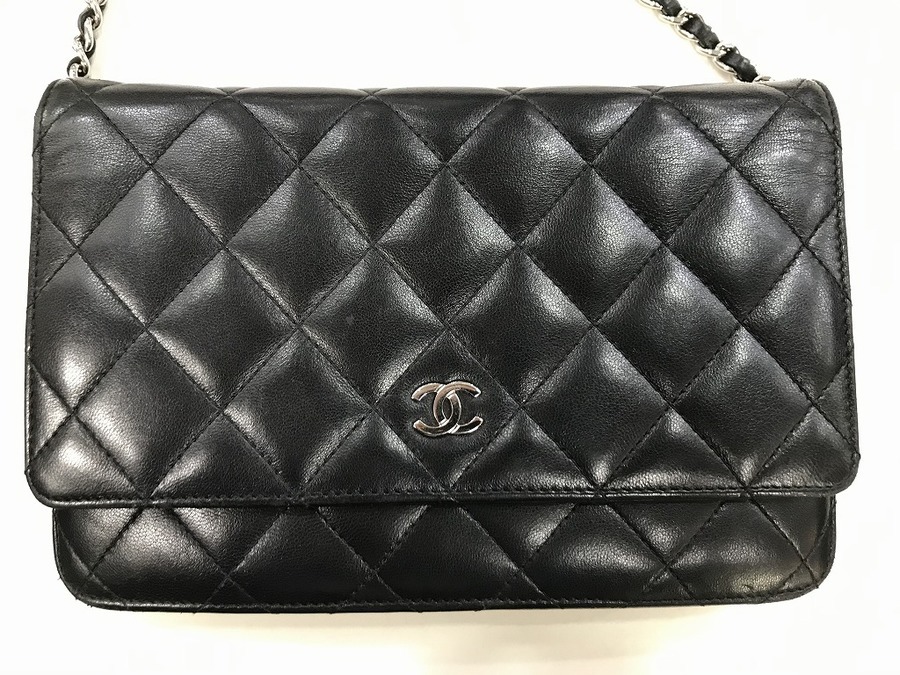 CHANEL/シャネル】マトラッセチェーンウォレット バッグ (A33814) 入荷