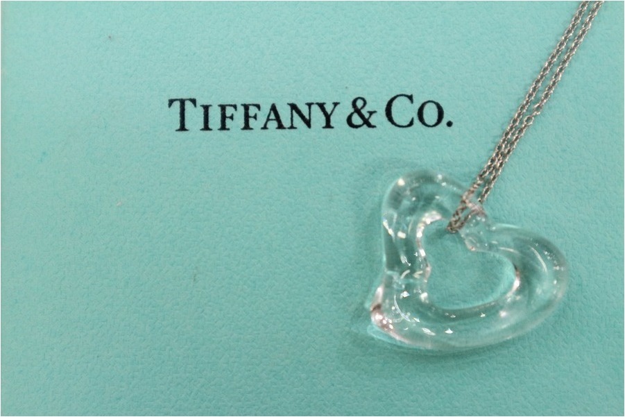 ーTIFFANY  ハートネックレス トップー