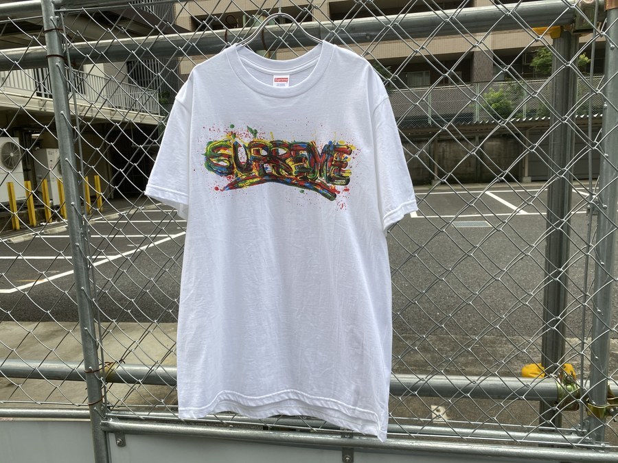 SUPREME 20SS PAINT LOGO TEE XL 新品　原宿購入