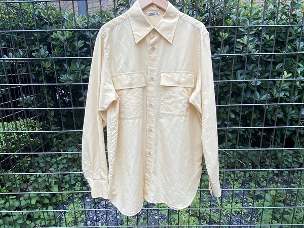 AURALEE / オーラリー】20ss シルクコットンBIGシャツ買取入荷 