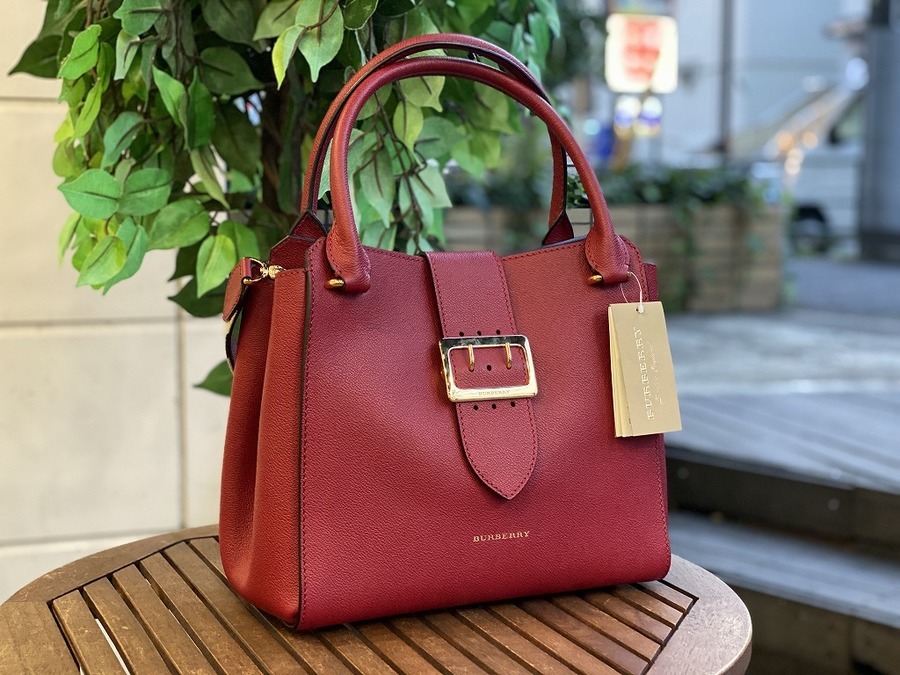 BURBERRY MEDIUM BUCKLE TOTE 2020.08.09