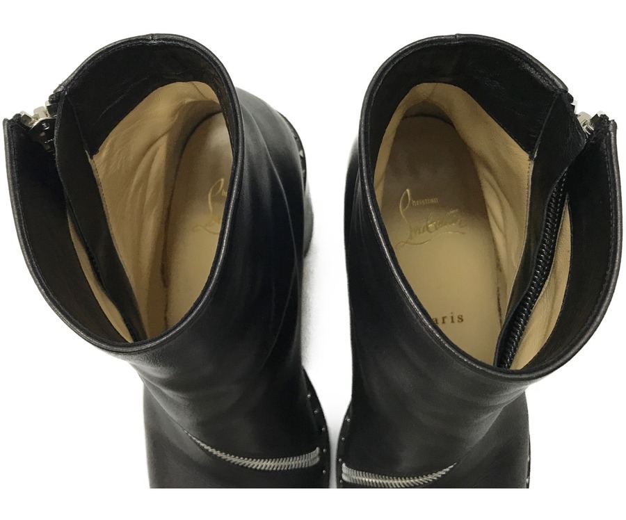 【極美品】 クリスチャンルブタン Birgitta Lug Boots 極美品】 クリスチャンルブタン Birgitta Lug Boots - メルカリ