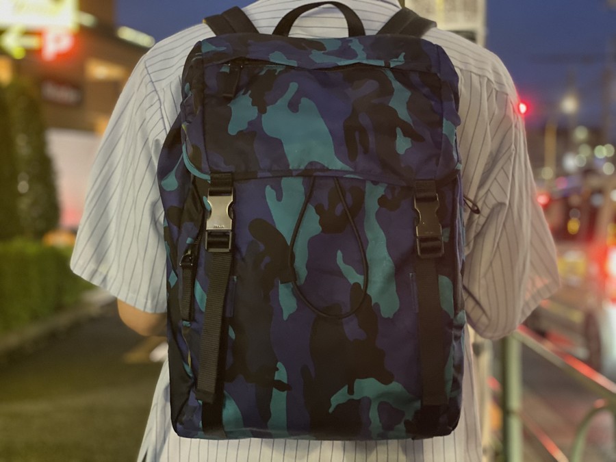 PRADA / プラダ】TESSUTO CAMOUFL ROYAL ナイロンリュックのご紹介です  