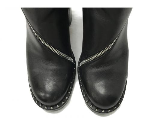 【極美品】 クリスチャンルブタン Birgitta Lug Boots Christian Louboutin/クリスチャンルブタン】BIRGITTA LUGジップ