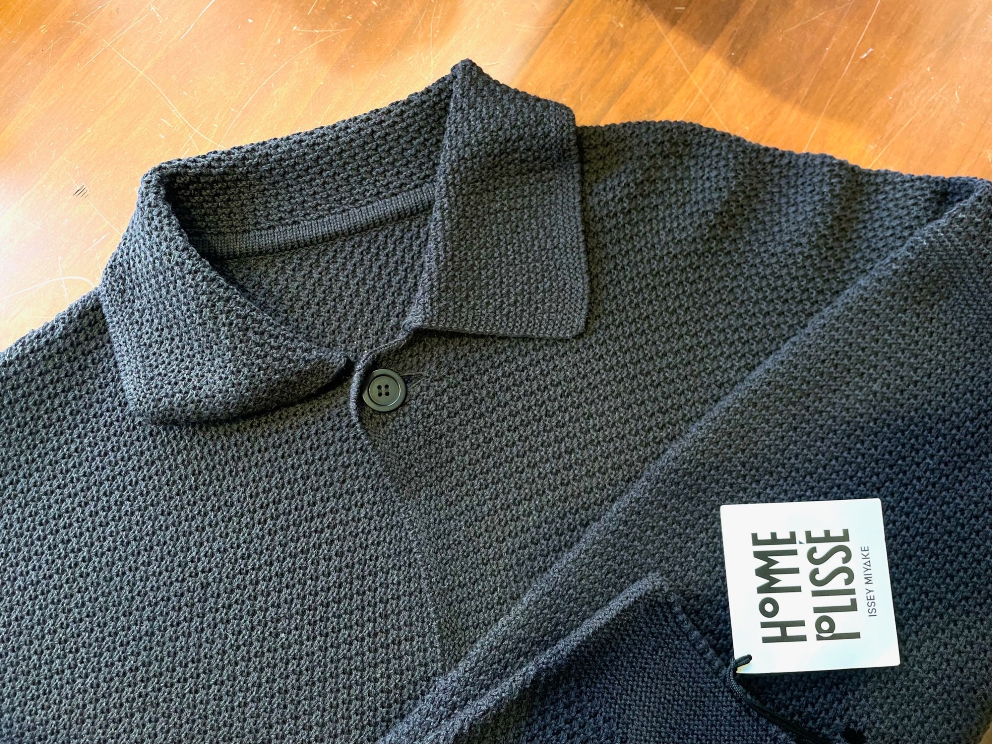 HOMME PLISSE ISSEY MIYAKE/オムプリッセ イッセイミヤケ】RUSTIC KNIT