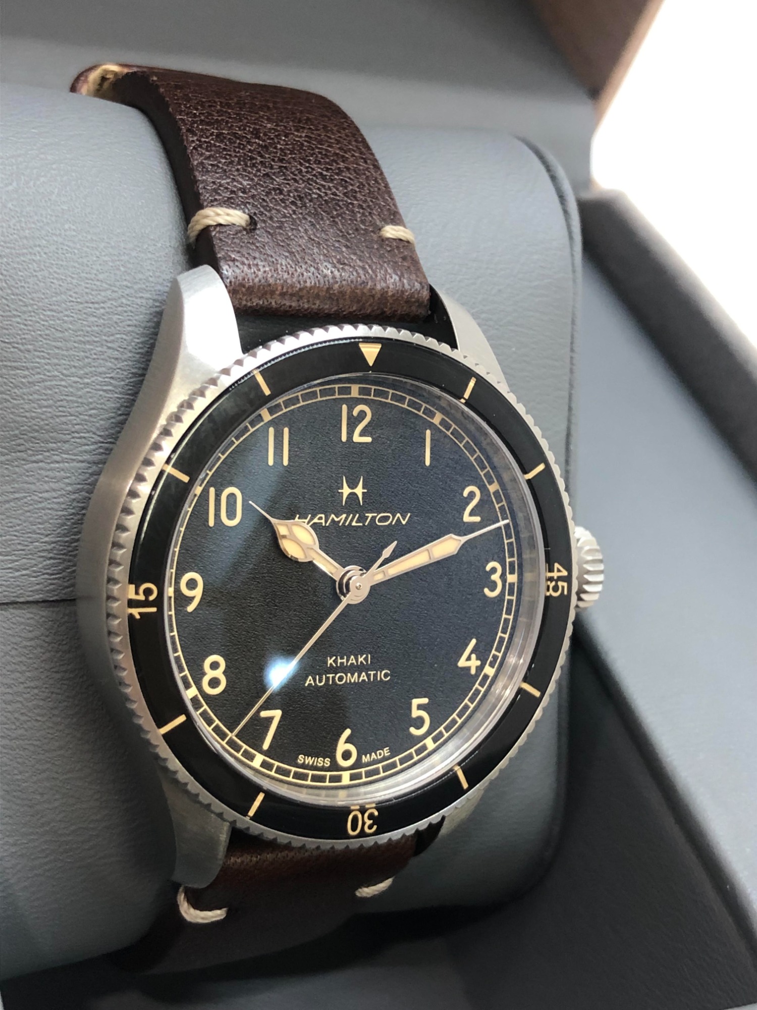 Hamilton Khaki Pilot Pioneer パイロット パイオニア カーキ アビエーション Pilot Pioneer - ダイヤルカラー