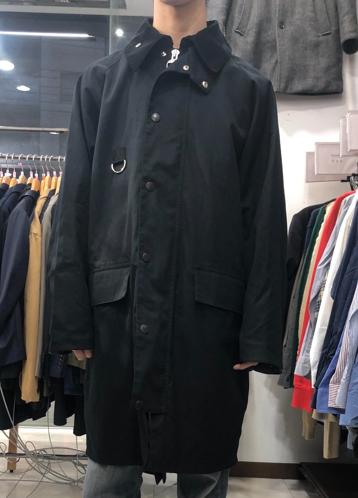 Barbour × TRAVELCOUTURE】から「EXCLUSIVE SPEY LONG ｺｰﾄ」が