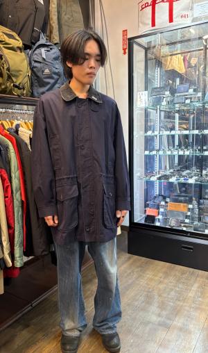 「ヴィンテージアイテムのBarbour 」