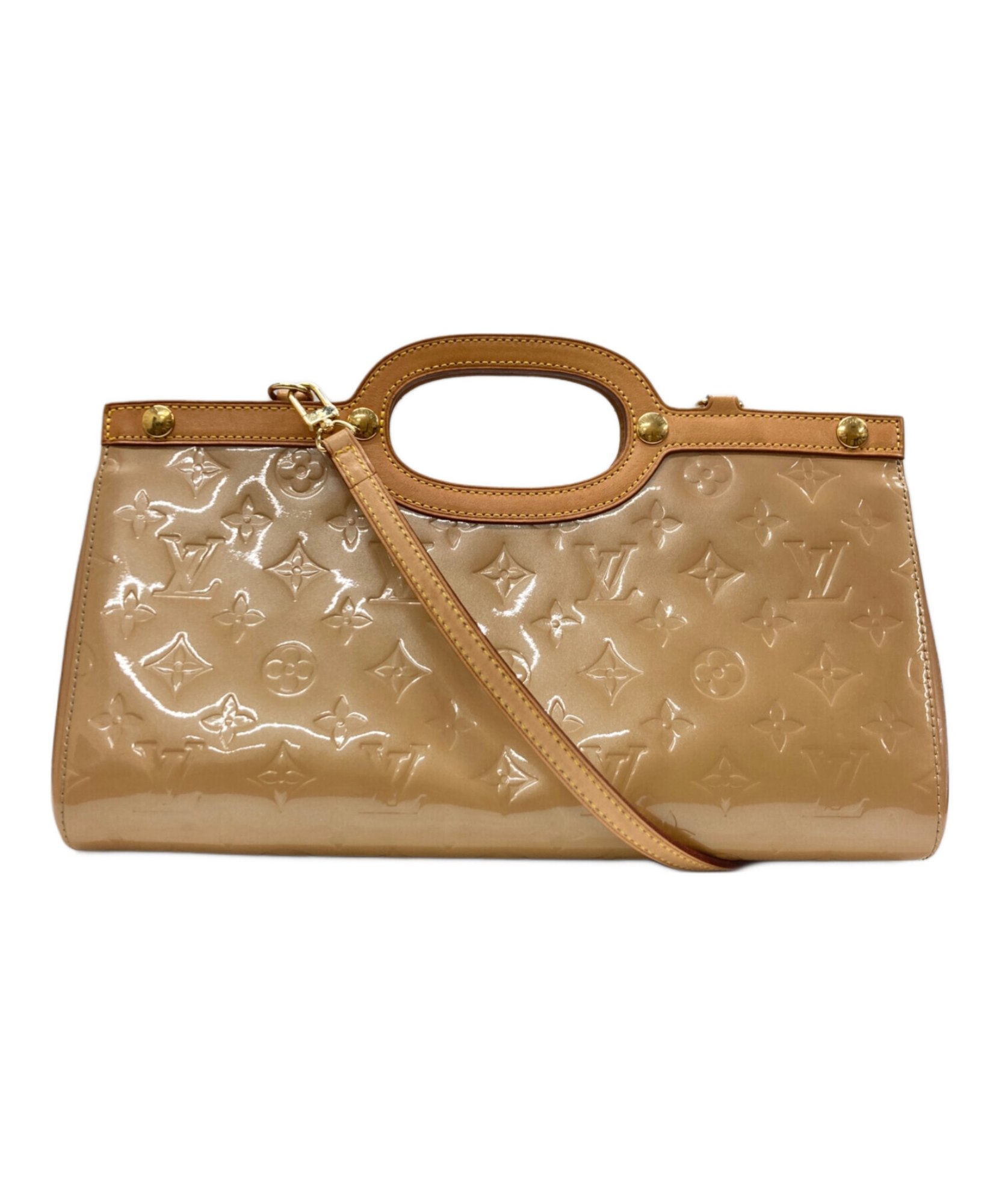 Louis Vuitton ハンドバッグ ブラウン ベージュ LOUIS VUITTON / ルイ ヴィトン】ハンドバッグ | 艶やかな質感と上品な