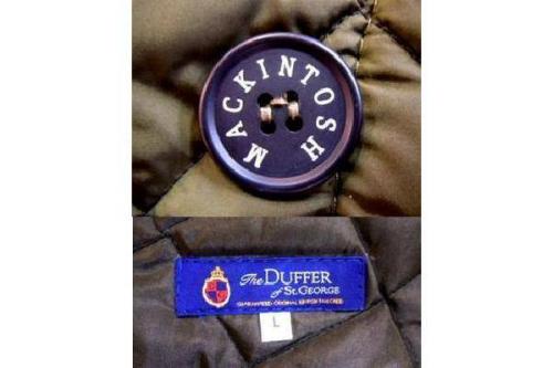 キルティングコートの古着屋