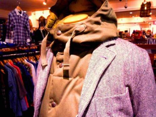 ダウンベストのジャケット