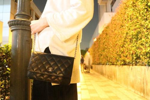 シャネルのキャビアスキン