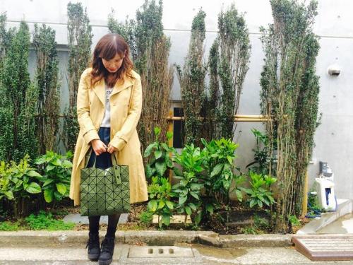 バオバオイッセイミヤケのクラッチバッグ