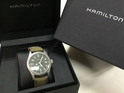 ハミルトンの腕時計