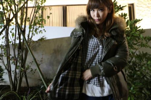 BURBERRY BLUELABELのダウン