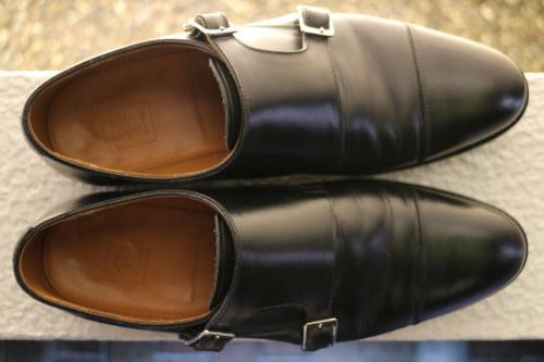 山陽山長のモンクストラップ