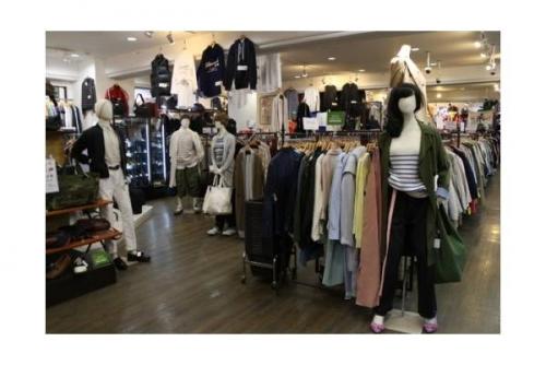 古着屋のアパレル