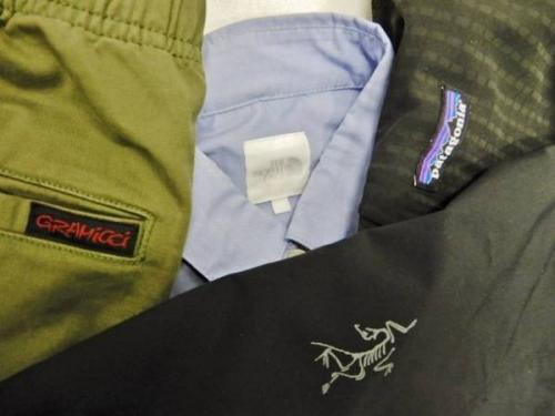 買取入荷のアウトドアブランド