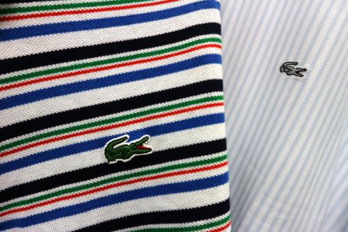 スポーツブランドのLACOSTE