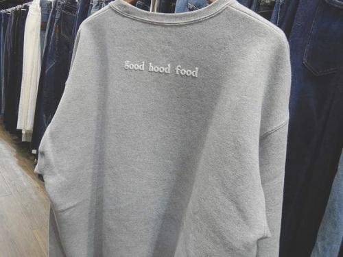 グッドフッドフードのgood hood food limited crew neck sweat
