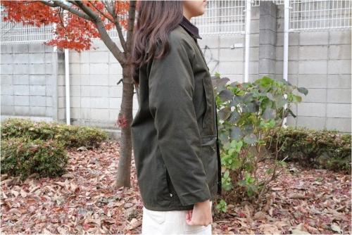 バブアーのオイルドクロスジャケット