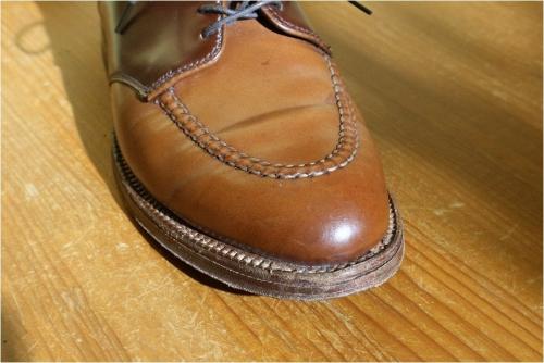 オールデンのAF1サドルUチップシューズ