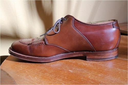 AF1サドルUチップシューズのAberdeen Last