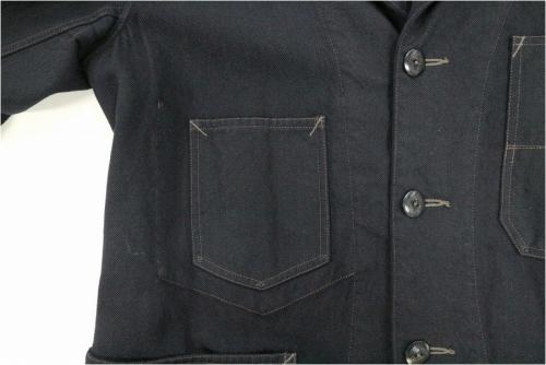 ダブルアールエルのブラックエンジニアードジャケット