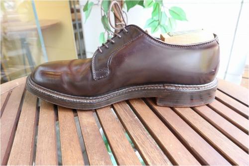 Clipper Oxプレーントュシューズの990　バリーラスト