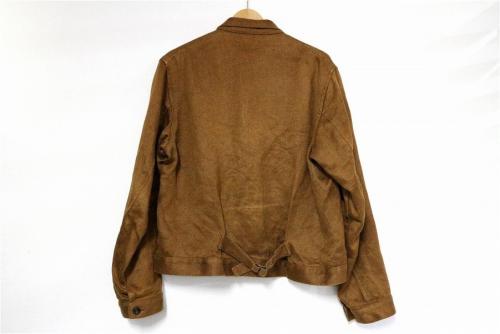 ネストローブコンフェクトのヘビーリネンツイルブルゾン