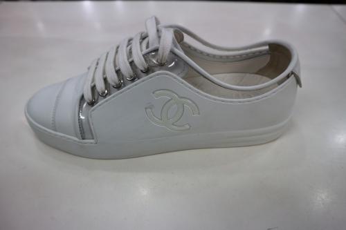 カーフスキン・PVCスニーカー