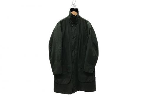 バーブァーのBORDER SL WAXED COTTON コート