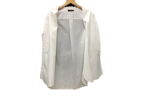 ケイナ リタのスカラップシャツ　バックスカラップシャツ