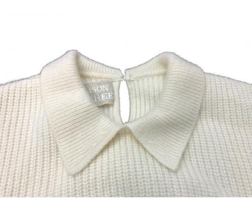 メゾンカレ　ペールジュート購入完売色　展示のみ美品　メゾンカレ　カシミアベレー maison carree/メゾン カレ】からシャツコーデにぴったりの