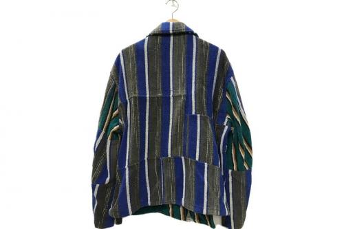 オールドパークの21SS OVERSIZED RIDERS JACKET PILE リメイクライダースジャケット