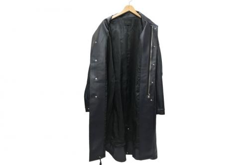21AW SYNTHETIC LEATHERコートの＃CINOH